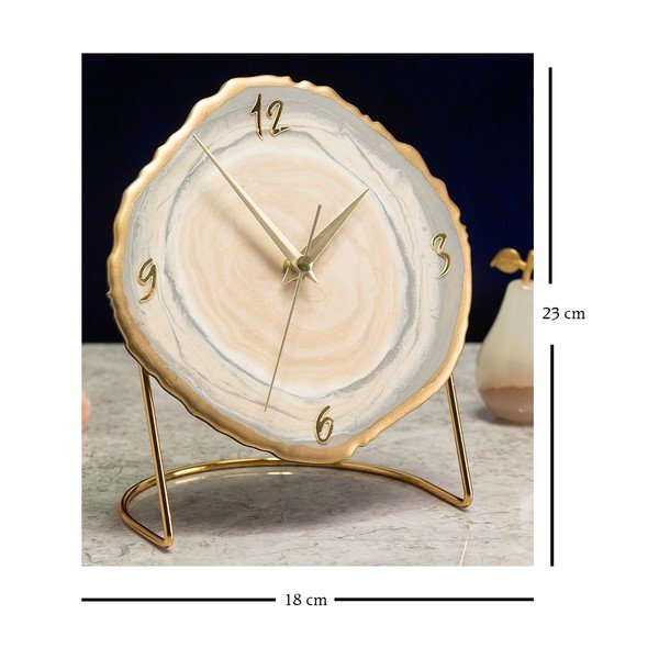 Stolni sat ø 18 cm Epoxy – Mioli Decor-image-2