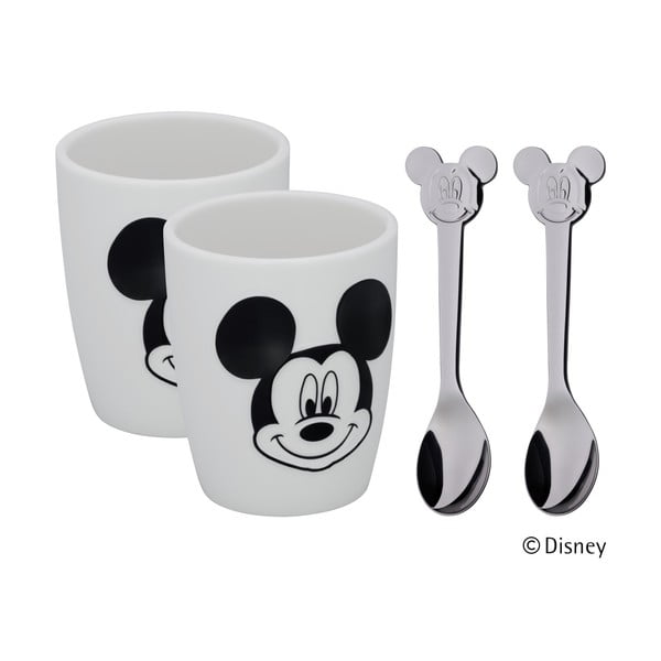 4-dijelni dječji set za blagovanje WMF Cromargan® Mickey Mouse