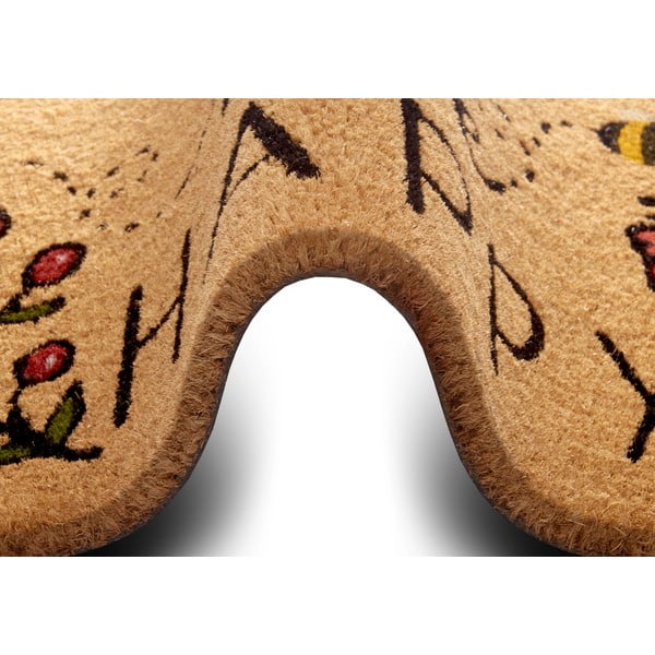 Otirač od kokosovih vlakana 75x45 cm Bee Happy - Hanse Home-image-3