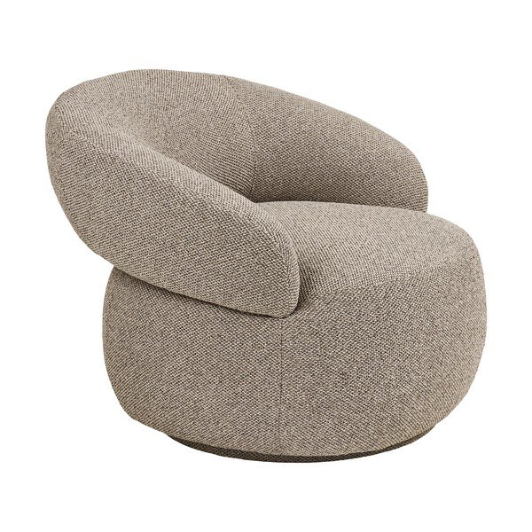 Sivo-bež fotelja Sion – House Nordic-image-3