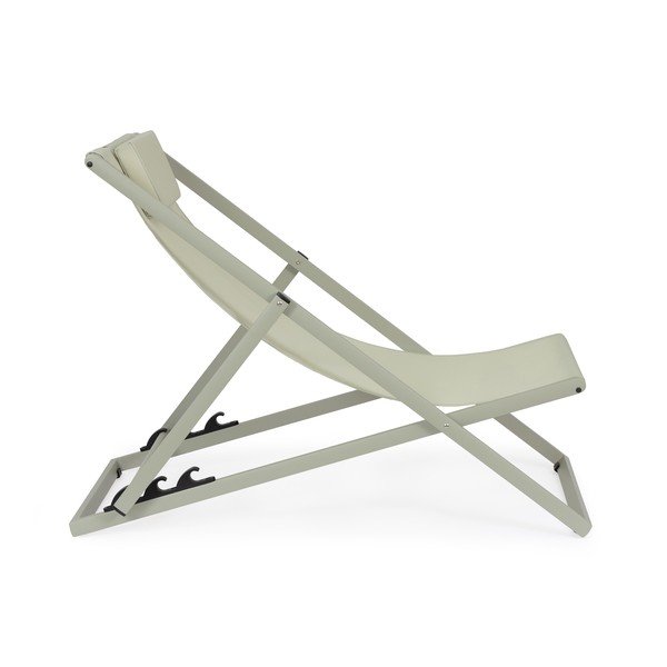 Smeđe-siva metalna vrtna ležaljka Taylor – Bizzotto-image-3