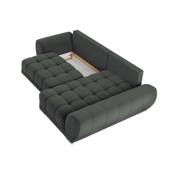 Tamno siva kutna garnitura Windsor &amp; Co Sofas Cloudlet, desni kut-image-4