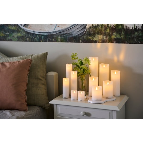 LED svijeće u setu 3 kom (visina 15 cm) Sara – Sirius-image-1