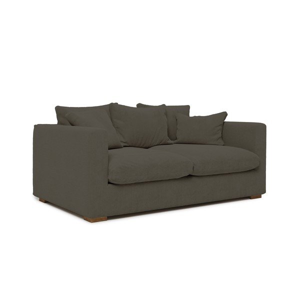 Tamno sivi samt  samt kauč 175 cm Comfy - Scandic-image-1