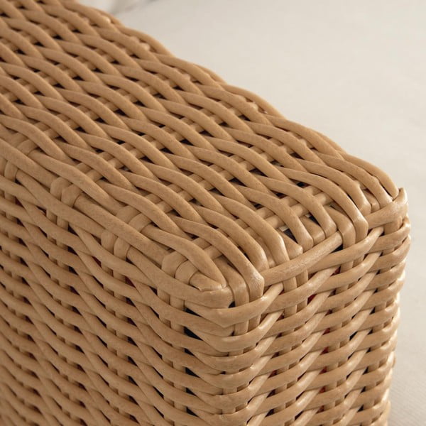 Vrtna fotelja s bež jastucima Kave Home Acae-image-4