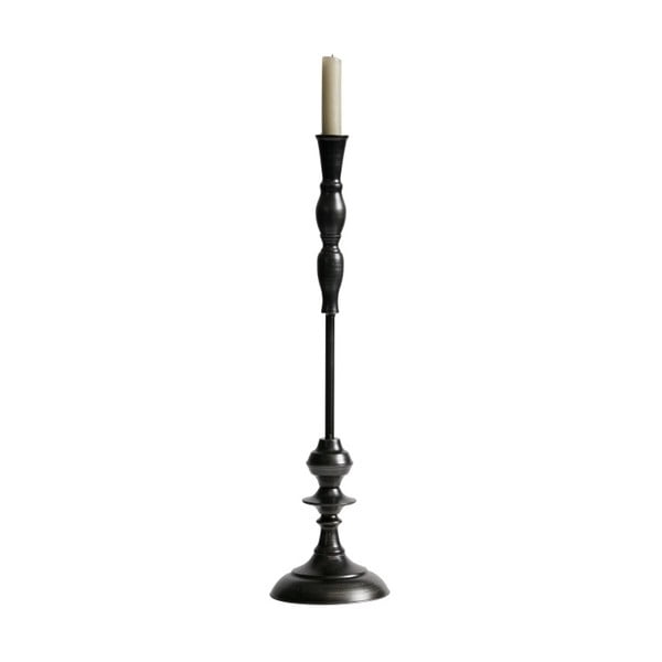 Crni metalni stalak za BePureHome Ripple svijeću, visina 51 cm