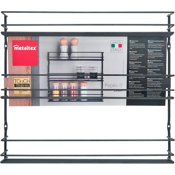 Zidni organizator začina od nehrđajućeg čelika Pepito – Metaltex-image-2