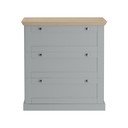 Siva visoka komoda 75x80 cm Binz – Støraa