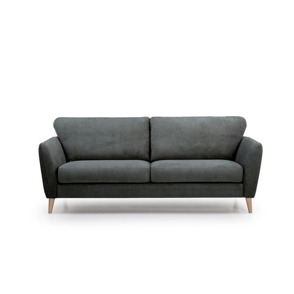 Antracit siva sofa Scandic Oslo, 206 cm