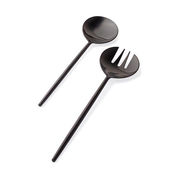 Pribor za salatu od nehrđajućeg čelika 2 kom Bronte – Bizzotto-image-1