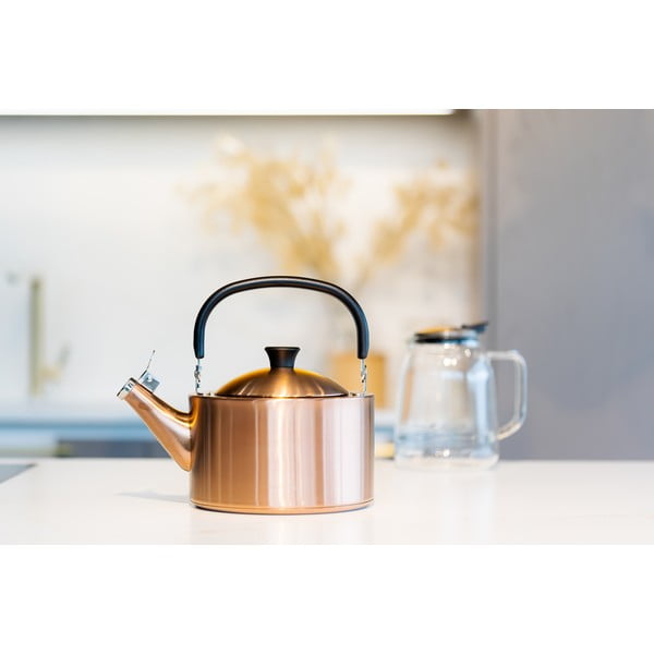 Kuhalo za vodu od nehrđajućeg čelika u bakrenoj boji 1,5 l Diamante – Vialli Design-image-4