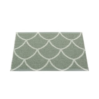 Zeleni unutarnji i vanjski tepih 70x50 cm Kotte Army Sage – Pappelina