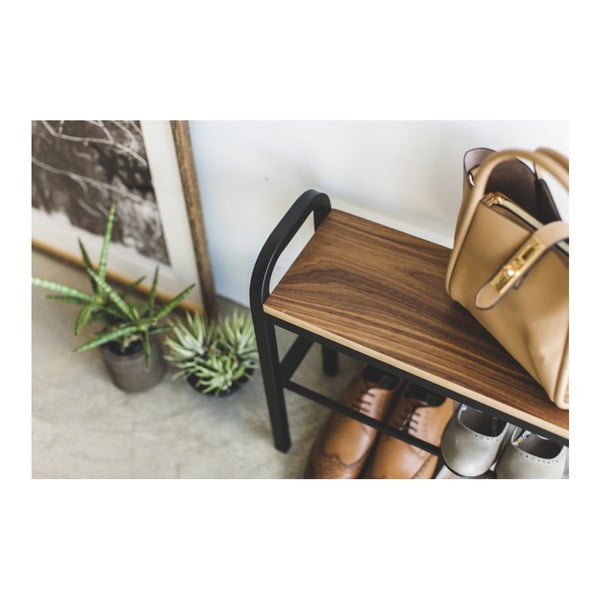 Crni/u prirodnoj boji metalni ormarić za cipele Tower – YAMAZAKI-image-4