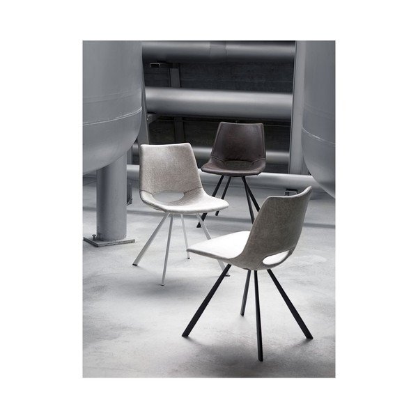 Set od 4 sive Canett Coronas Poly stolice-image-2