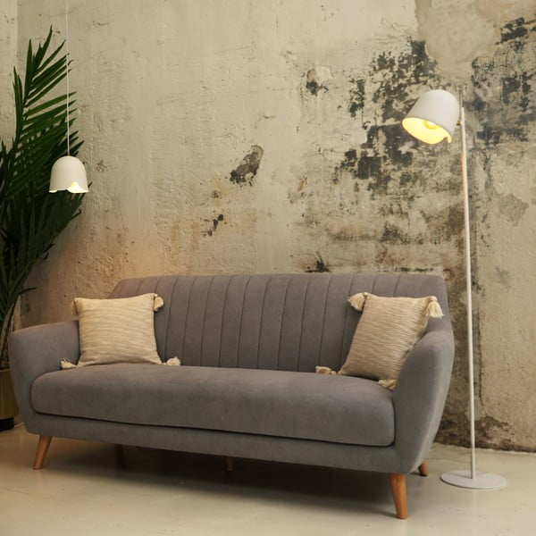 Bijela podna svjetiljka SULION Paris, visina 150 cm-image-1