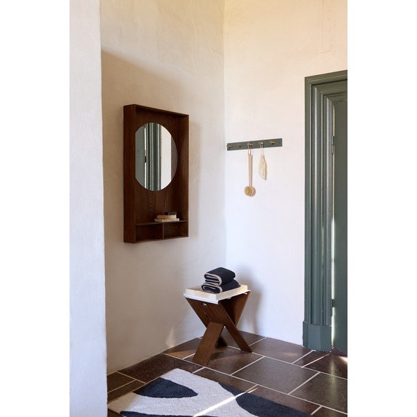 Tamno sivi/bež periv pamučan tepih 70x150 cm Figura – Mette Ditmer Denmark-image-4