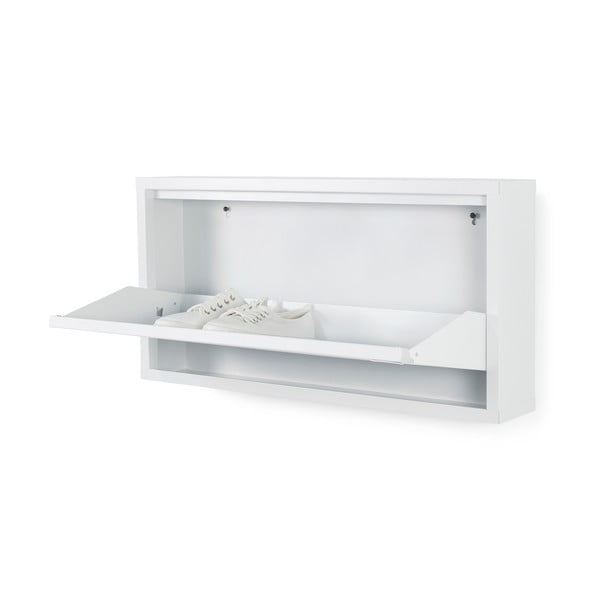 Bijeli metalni preklopni ormarić za cipele 75x37,5x12,5 cm Billy – Spinder Design-image-2