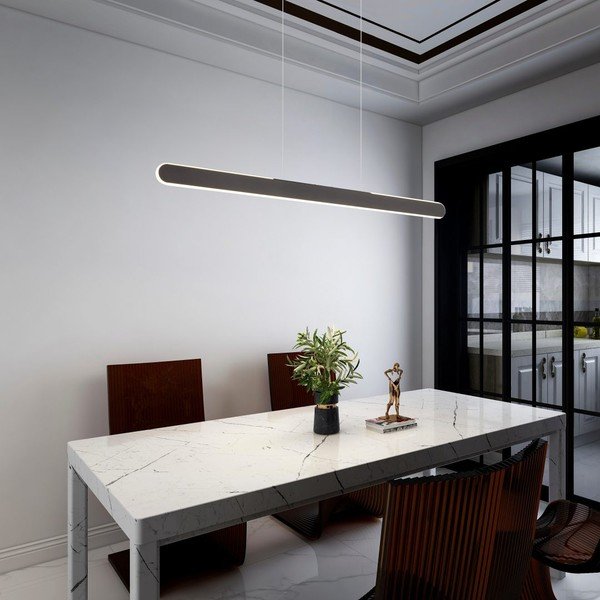 Crna LED viseća svjetiljka Helios – Trio-image-1