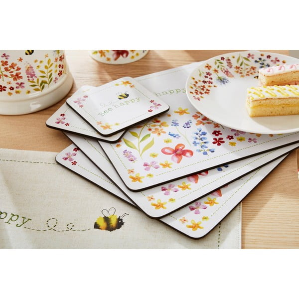 Set s 4 plutana podmetača Cooksmart ® Flowers-image-1