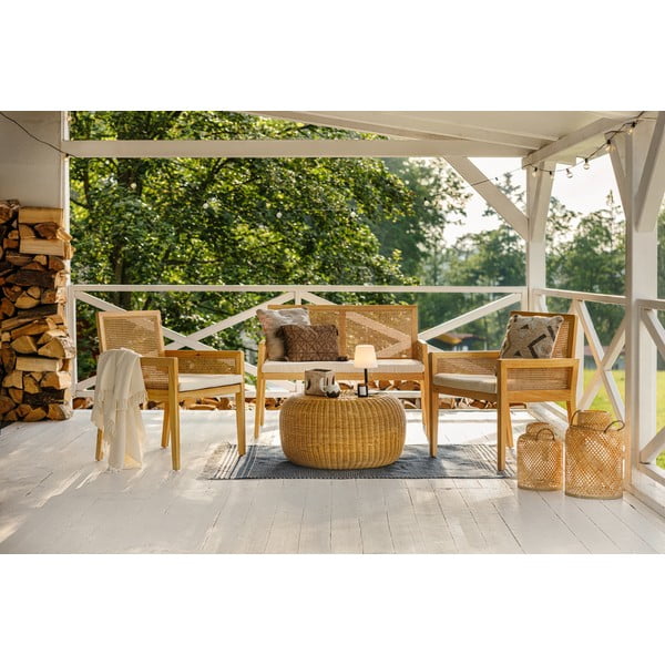 Tamnoplavi dvostrani vanjski tepih od reciklirane plastike Green Decore Civil, 120 x 180 cm-image-2