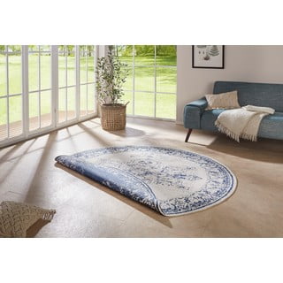Plavo-krem vanjski tepih NORTHRUGS Borbon, ø 140 cm