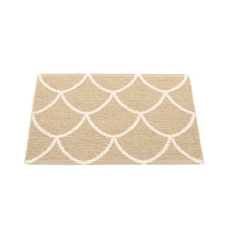 Bež unutarnji i vanjski tepih 70x50 cm Kotte Sand – Pappelina