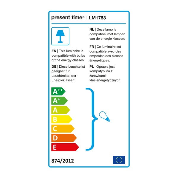 Bijela stolna svjetiljka Leitmotiv Bonnet-image-1
