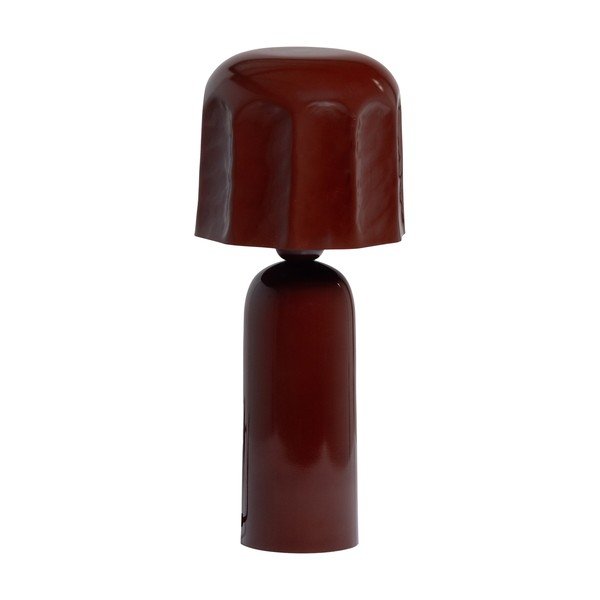 Smeđa metalna stolna lampa (visina 39 cm) Lumira – WOOOD