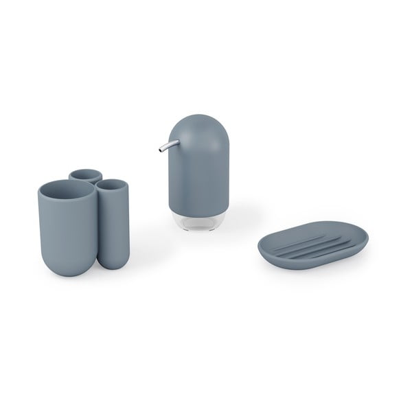 Plavi plastičan dozator sapuna 230 ml Touch – Umbra-image-4