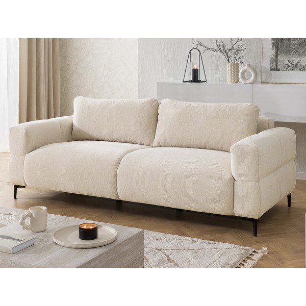 Krem sofa 217 cm Helio – Ropez-image-4