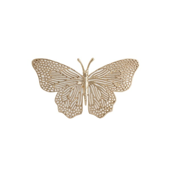 Metalni zidni ukras 41x23 cm Butterfly – Light & Living