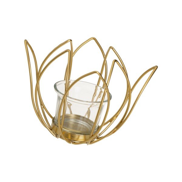 Metalni svijećnjaci u setu 2 kom – Casa Selección-image-2