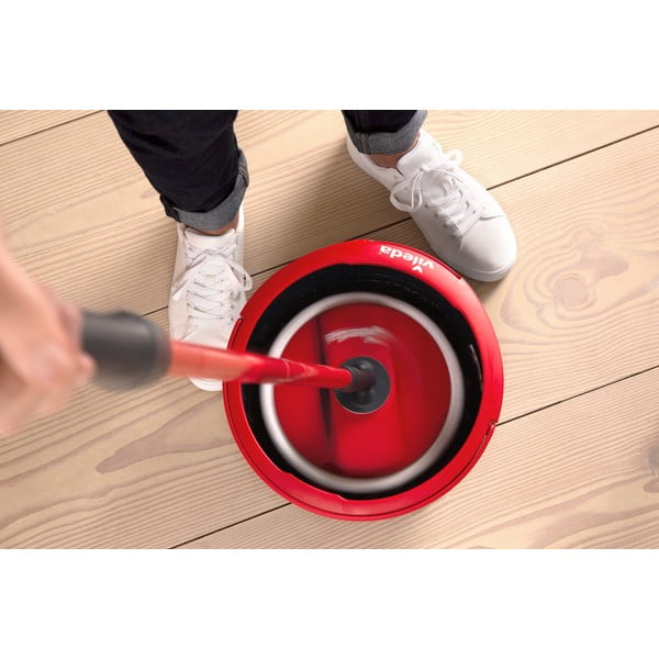 Set kanta i mop Vileda Spin&Clean-image-1