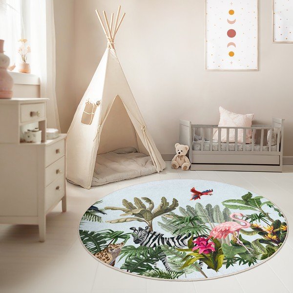 Periv dječji tepih ø100 cm Jungle – Mila Home-image-1