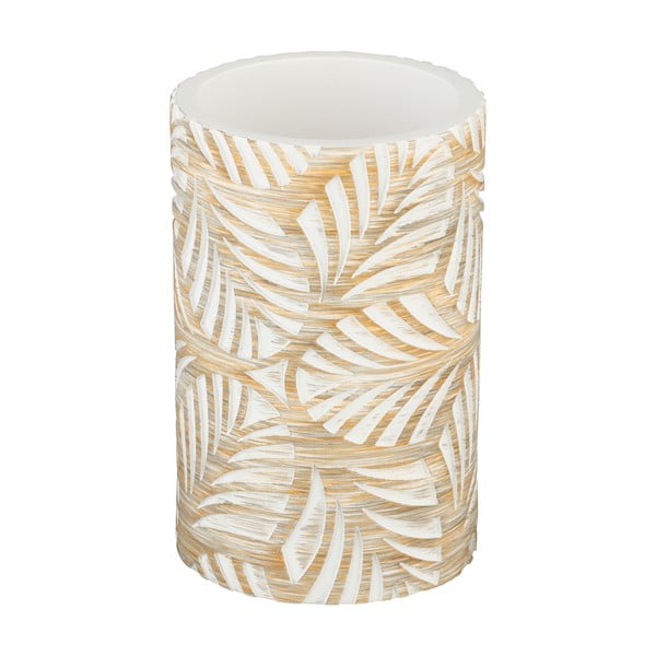 Bež čaša za četkice za zube od polyresina Terralba – Wenko-image-1