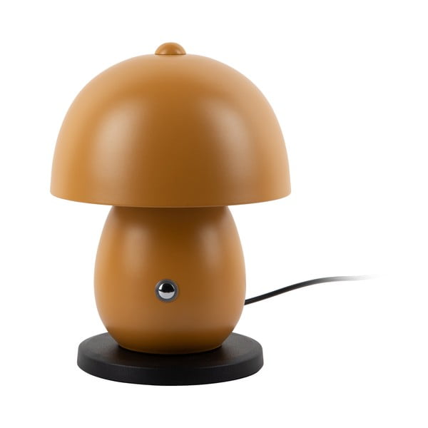Oker žuta LED stolna lampa s metalnim sjenilom (visina 18 cm) Mono LED – Leitmotiv