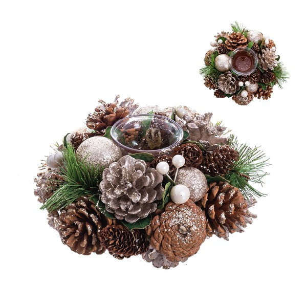 Plastično-stakleni svijećnjak – Casa Selección-image-1