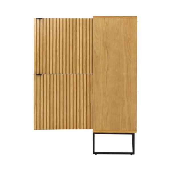 Ormarić u dekoru hrasta u prirodnoj boji 118x127 cm Bali – Tenzo-image-4