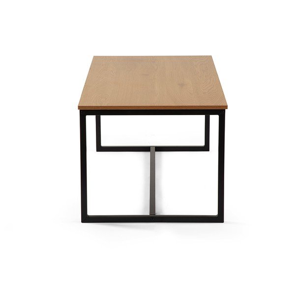 Stolić za kavu u dekoru hrasta u prirodnoj boji 47x90 cm Norden – Bonami Essentials-image-3