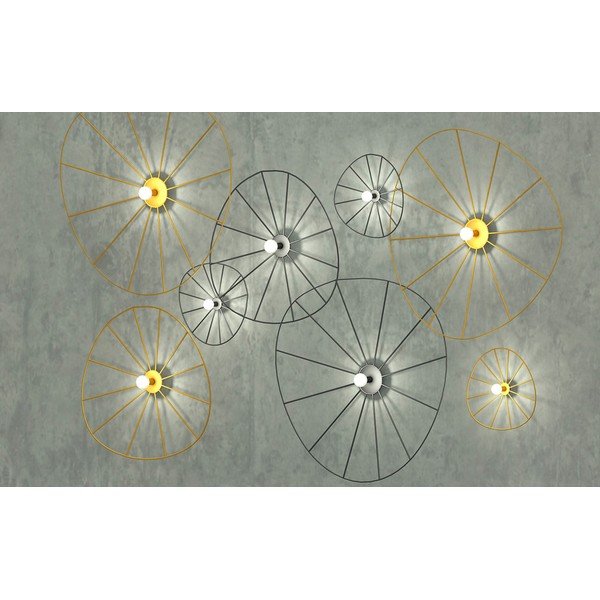 Crna zidna lampa Elliot - Sollux-image-2