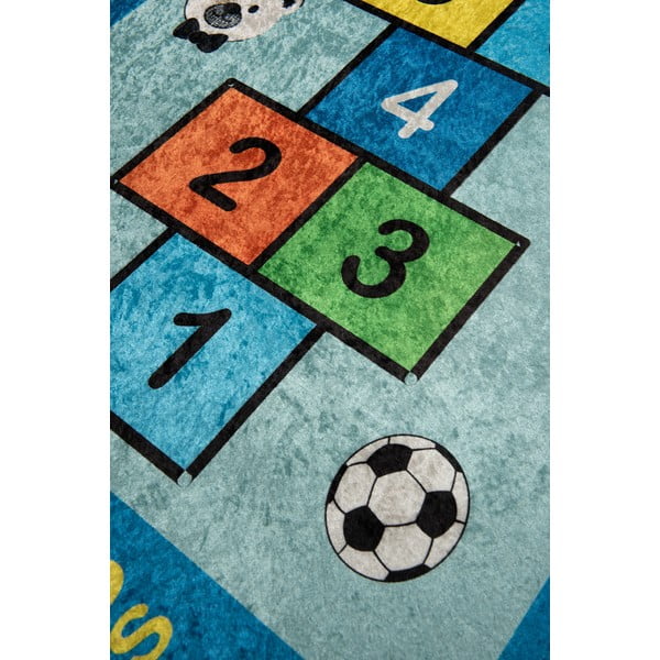 Plavi dječji protuklizni tepih Conceptum Hypnose Seksek, 200 x 290 cm-image-2