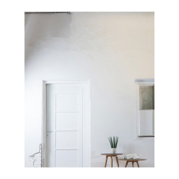 Pomoćni stol od hrastovog drveta sa crnom pločom Gazzda Arp, ⌀ 45 cm-image-2