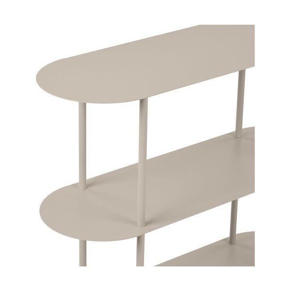 Bež metalni regal 90x81x31 cm Rieti – House Nordic-image-3