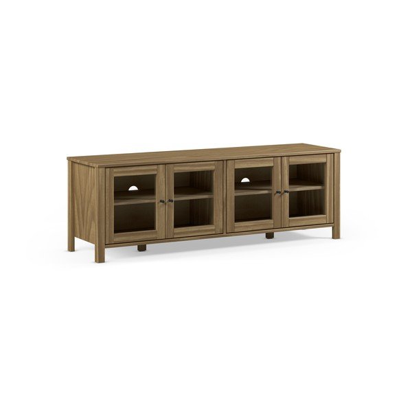 TV komoda od masivnog bora u prirodnoj boji 150x50x40 cm Alessandra – Marckeric