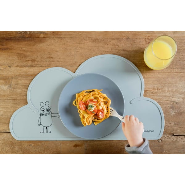Plavi silikonski podmetač Kindsgut Mouse, 49 x 27 cm-image-4