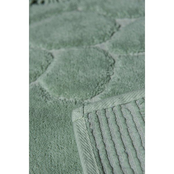 Svijetlo zeleni kupaonski tepih u setu od 2 komada 100x60 cm Stone - Foutastic-image-1
