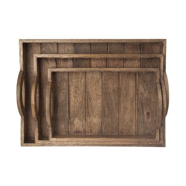 Drven pladanj za posluživanje 30.5x40.5 cm Mango – Orion-image-4