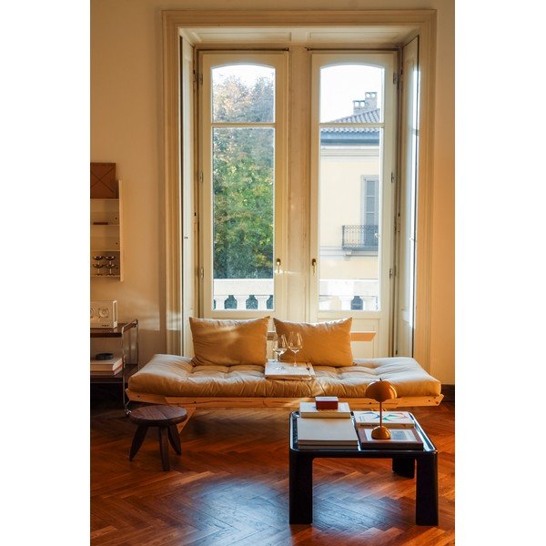 Promjenjivi kauč Karup Design Bebop Natural Clear / Bordeaux-image-1