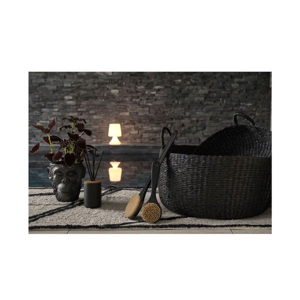 Crna cementna posuda za cvijeće Villa Collection Calbe, visina 22 cm-image-3