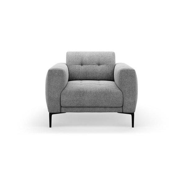 Siva fotelja Bemy – Micadoni -image-1